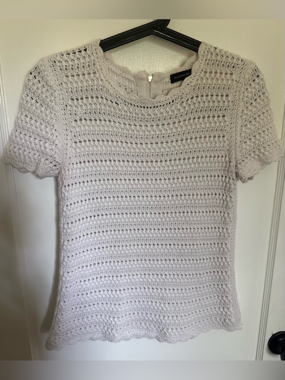 White Banana Republic Woven Top Size XS